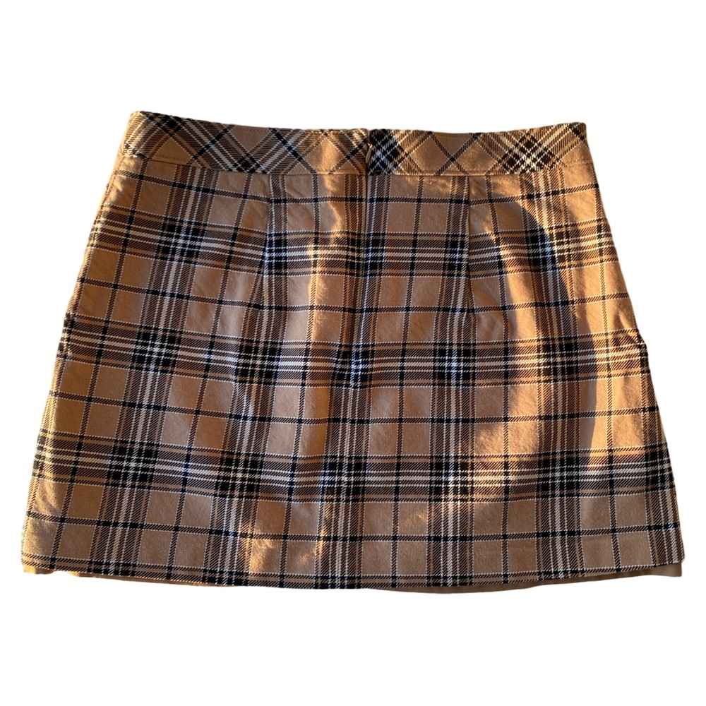 EXPRESS Plaid Mini Skirt